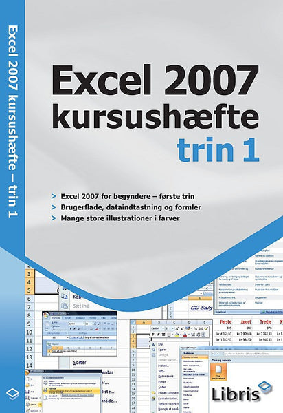 Excel 2007 kursushæfte - trin 1 (e-bog)